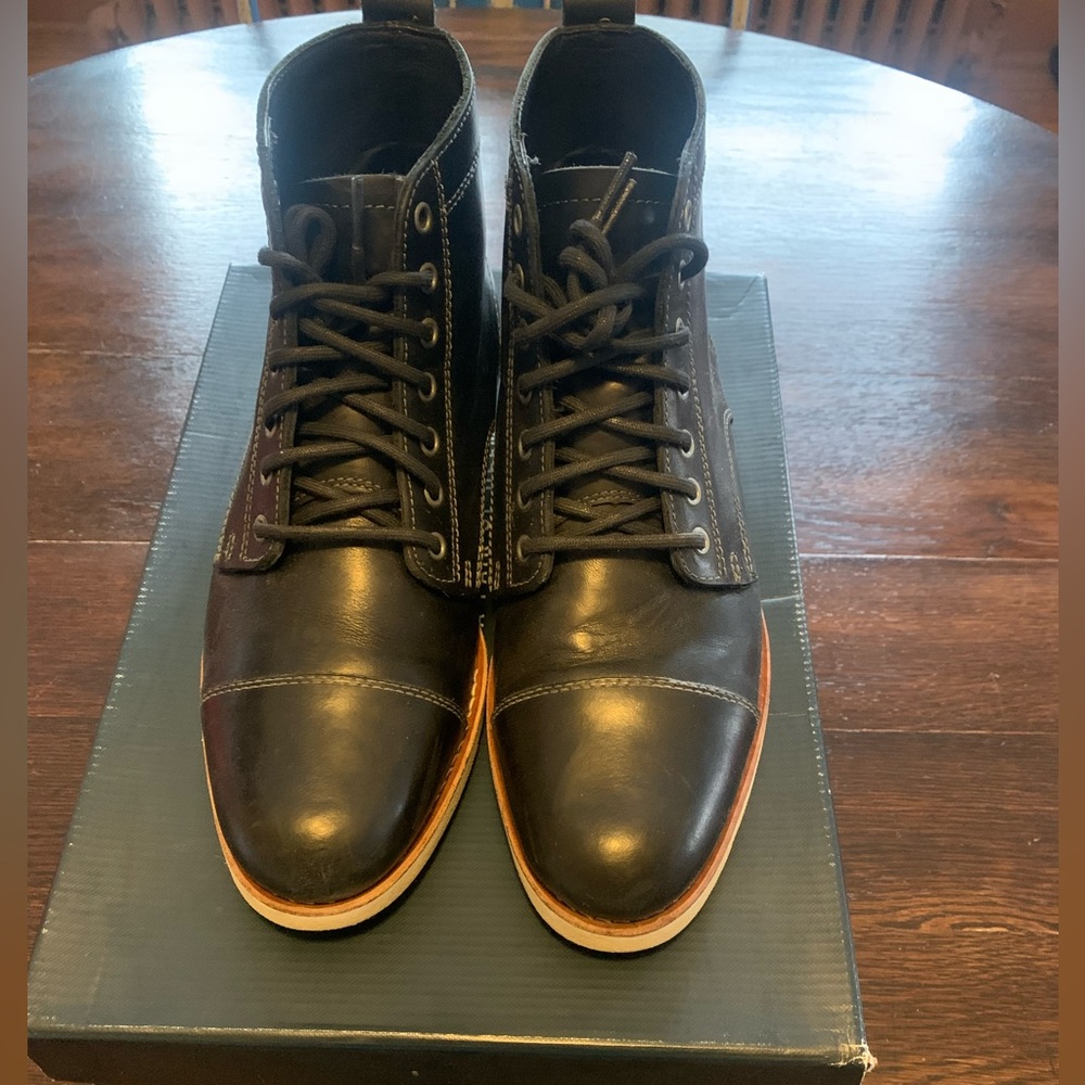 Helm Boots Lou Black Men's Size 8D